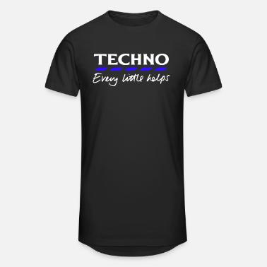 Techno Slogan Printed Tesco Funny Dance 